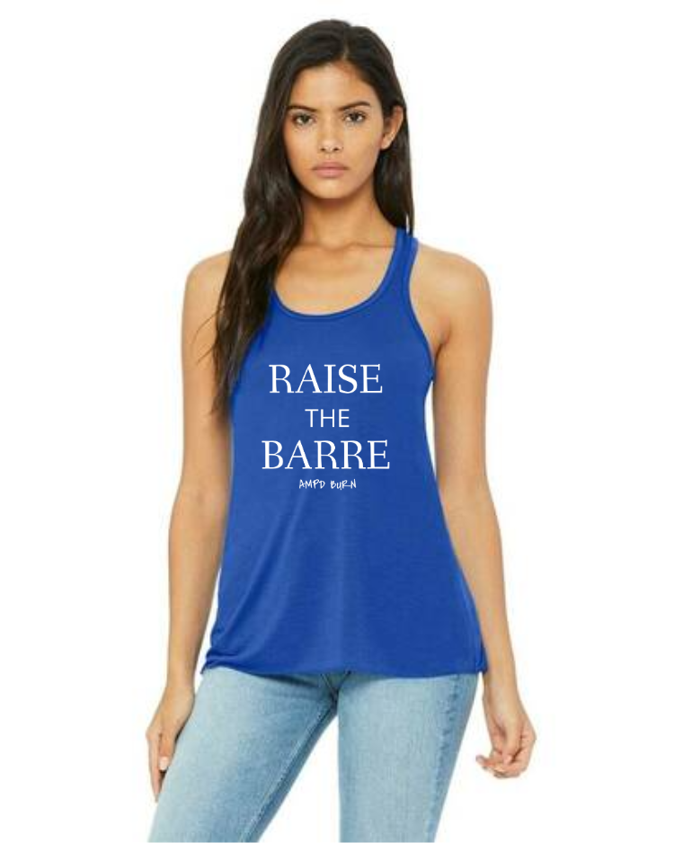 "Raise The Barre"  Flowy Racerback Tank Top